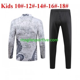 Real Madrid Dragon Bambino Tute Felpe da Allenamento Bianco 2023-2024